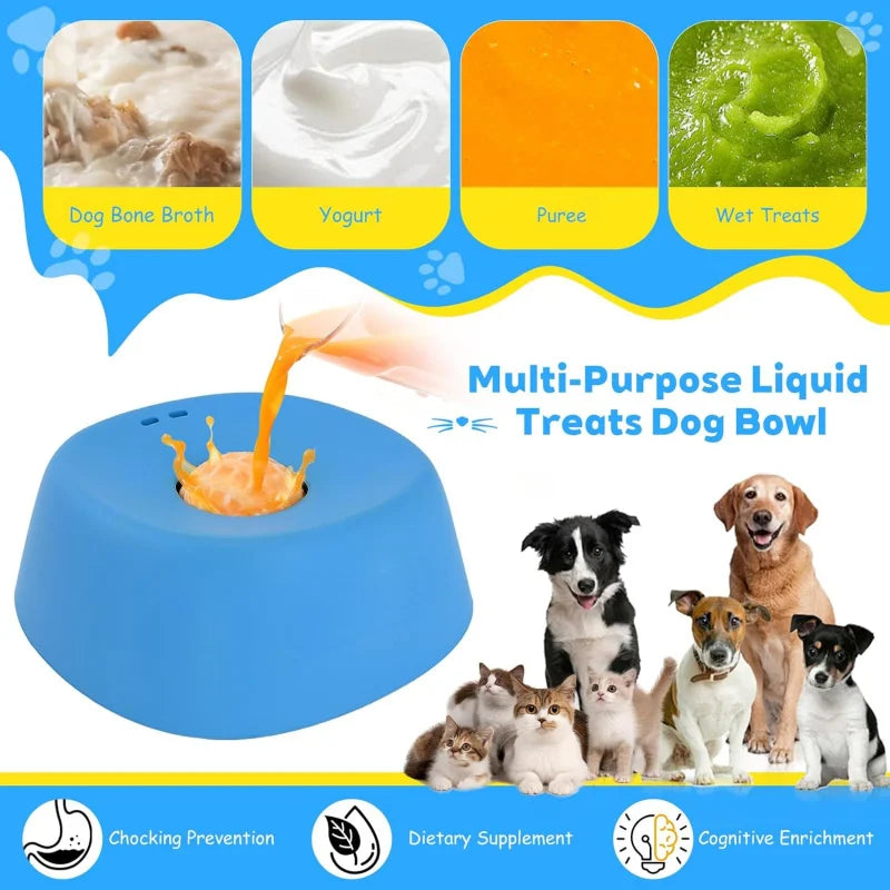 Cuenco Antisalpicaduras y Alimentación Lenta para Perros