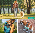 Recogedor Portátil de Excrementos para Mascotas con Bolsa Integrada