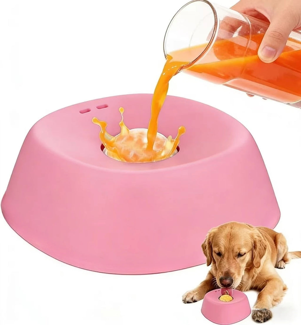 Cuenco Antisalpicaduras y Alimentación Lenta para Perros
