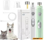 Lima Eléctrica de Uñas para Perros y Mascotas Recargable por USB