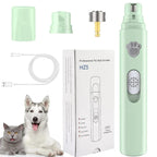 Lima Eléctrica de Uñas para Perros y Mascotas Recargable por USB