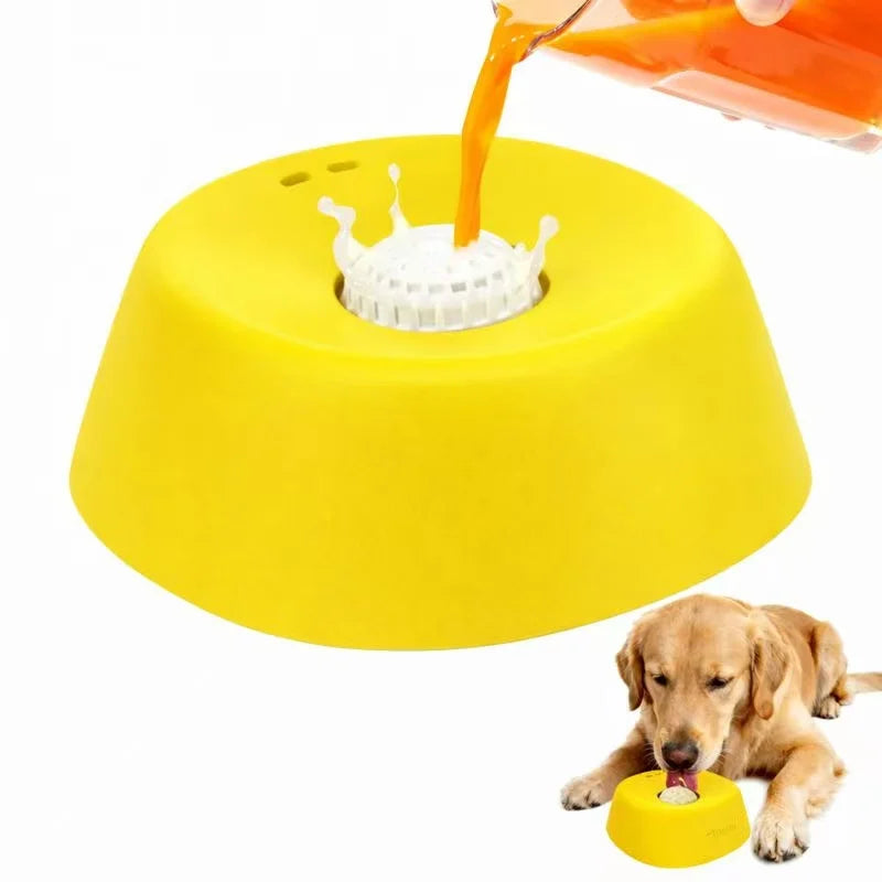 Cuenco Antisalpicaduras y Alimentación Lenta para Perros